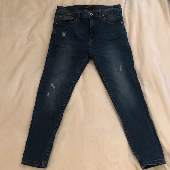 Distressed Skinny Jeans - Picture 1 of 7